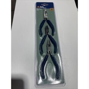 Blue Ridge 3pc Mini Plier Set NEW Fast Shipping